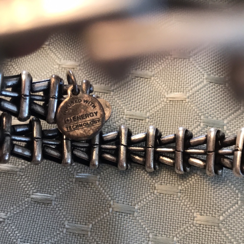 Alex and Ani Silver Wrap Bracelet - Picture 5 of 8